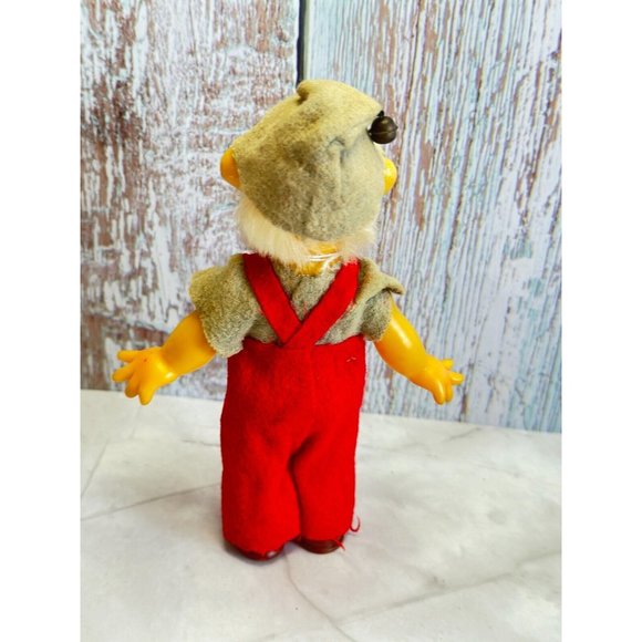 Vintage Rubber Elf Dwarf Midcentury Japan Christmas Figurine 6" - Picture 6 of 8